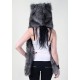 Beast Hat "Wolf" A, faux fur, with ears